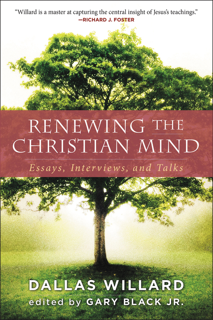 Renewing the Christian mind essays, interviews, and talks cover image