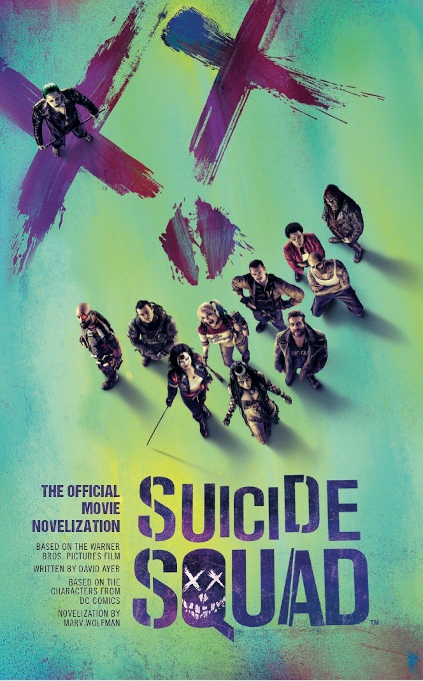 Suicide squad the official movie novelization cover image